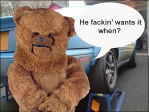 Bungle - Now an 'Auto technician'