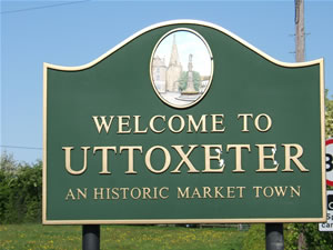 Uttoxeter sign