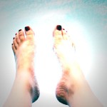 Some feet. Yes, those are feet.